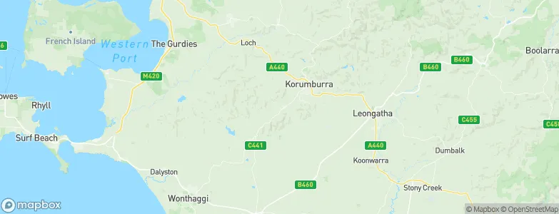 Jumbunna, Australia Map