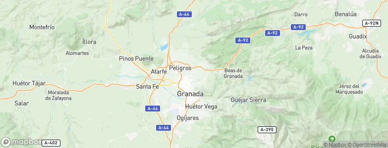 Jun, Spain Map