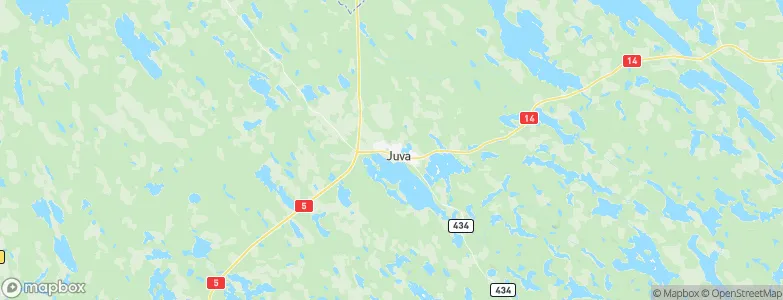 Juva, Finland Map