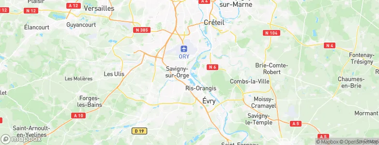 Juvisy-sur-Orge, France Map