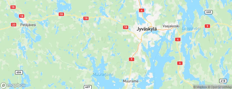 Jyvaskyla, Finland Map