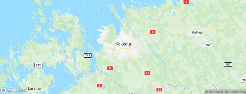 Kaarlela, Finland Map