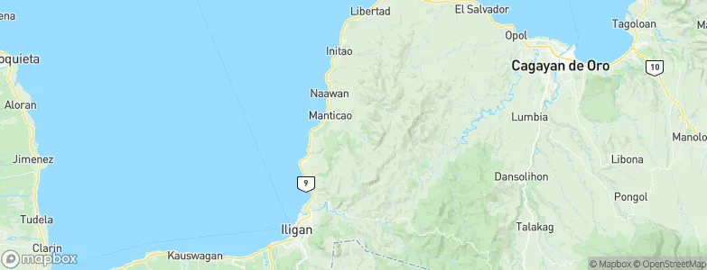 Kabalantian, Philippines Map