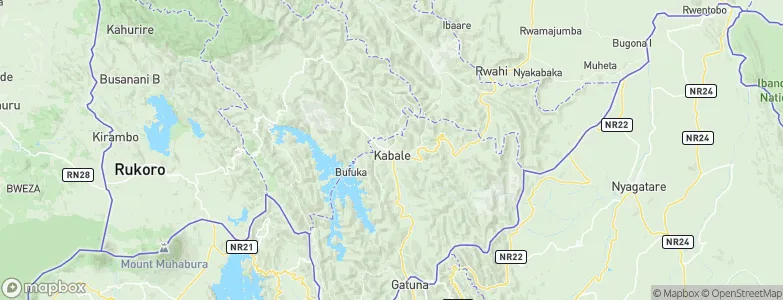 Kabale, Uganda Map