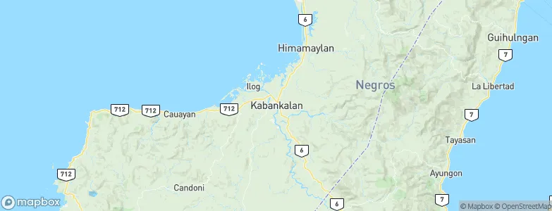 Kabankalan, Philippines Map