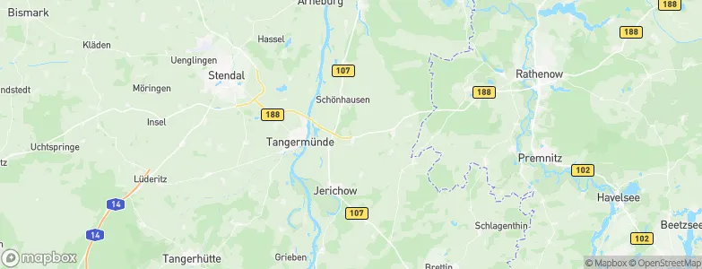 Kabelitz, Germany Map