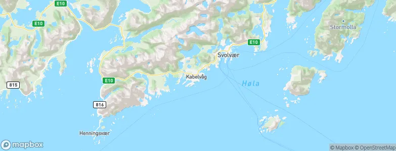 Kabelvåg, Norway Map