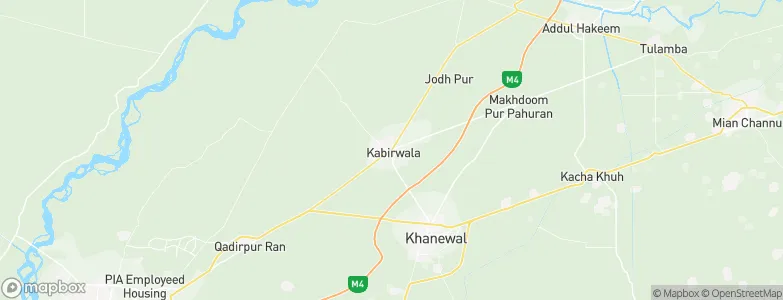 Kabirwala, Pakistan Map
