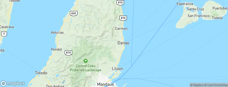 Kabungahan, Philippines Map