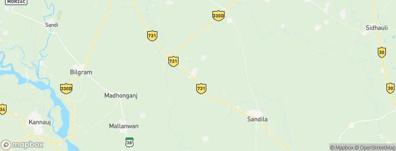 Kachhauna, India Map