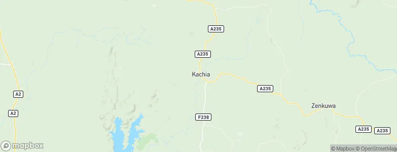 Kachia, Nigeria Map