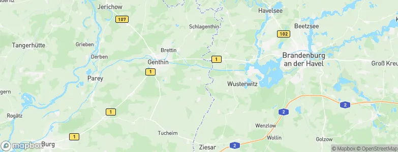 Kade, Germany Map