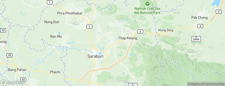 Kaeng Khoi, Thailand Map