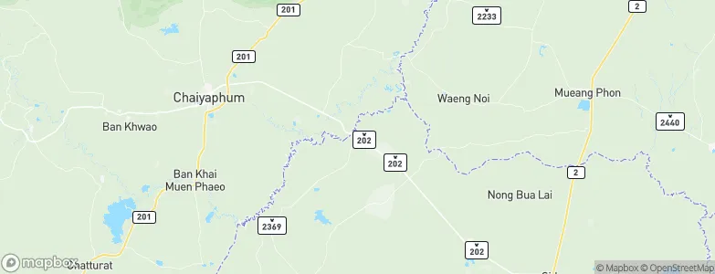 Kaeng Sanam Nang, Thailand Map