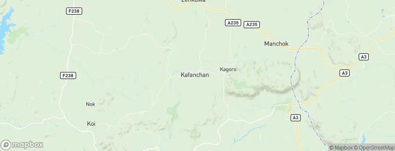 Kafanchan, Nigeria Map