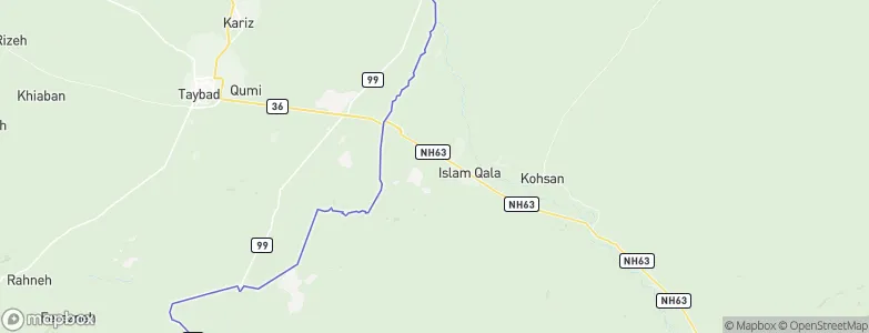Kafir Qala, Afghanistan Map