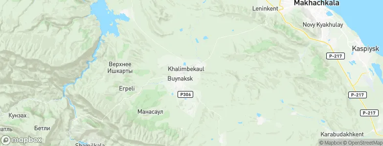 Kafyr-Kumukh, Russia Map