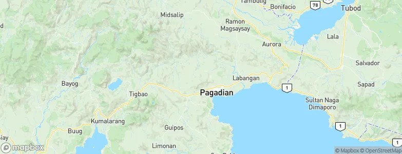 Kagawasan, Philippines Map