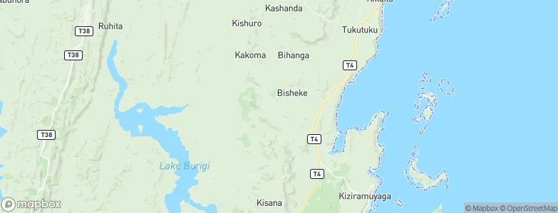 Kagera, Tanzania Map