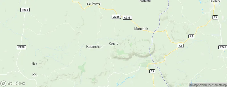 Kagoro, Nigeria Map