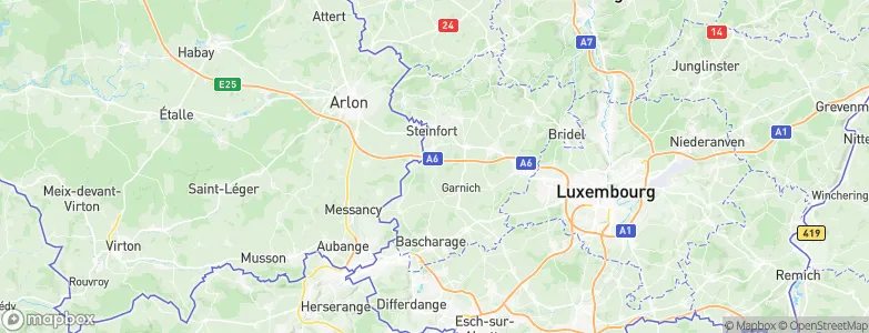 Kahler, Luxembourg Map