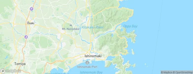 Kahoku, Japan Map