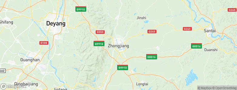 Kaijiang, China Map