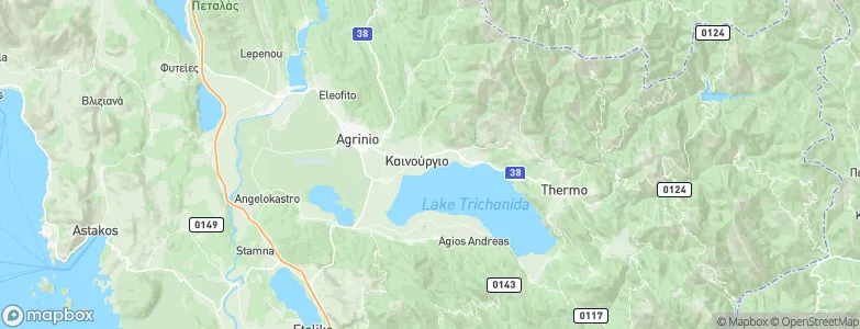 Kainourgio, Greece Map