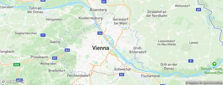 Kaisermühlen, Austria Map