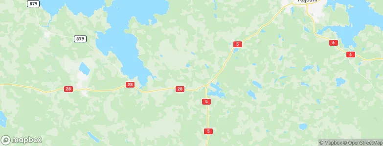 Kajaani, Finland Map