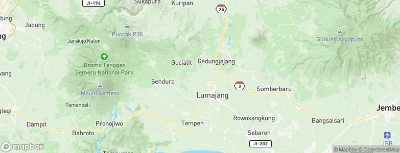 Kajaran, Indonesia Map