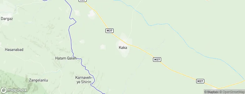 Kaka, Turkmenistan Map