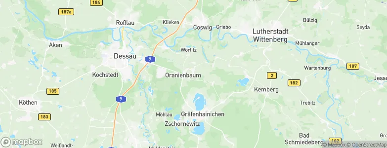 Kakau, Germany Map
