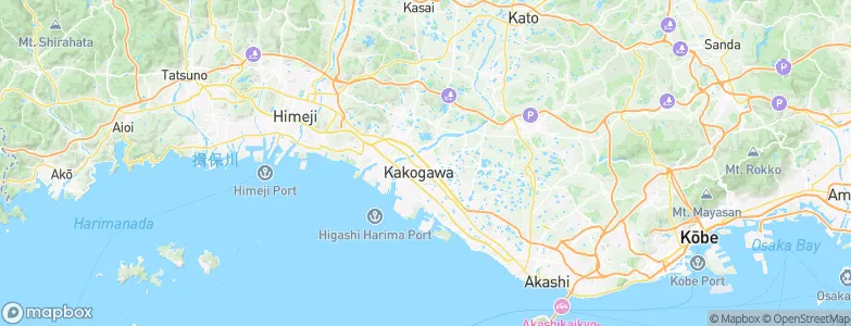 Kakogawa, Japan Map