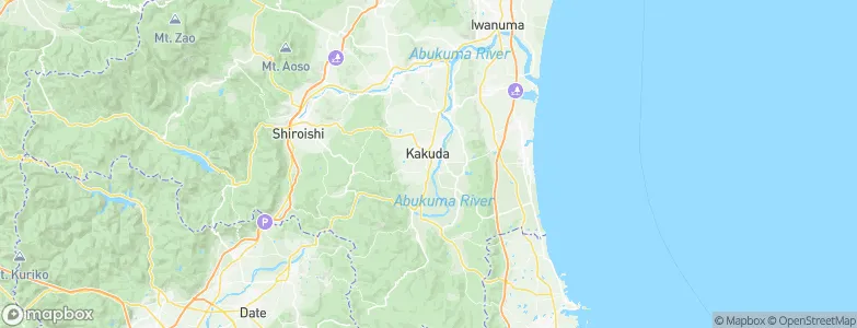 Kakuda, Japan Map