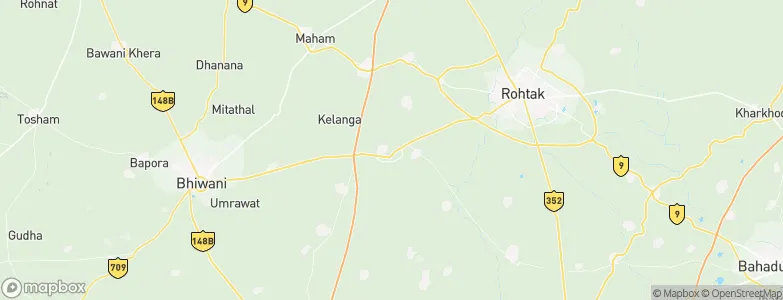 Kalānaur, India Map