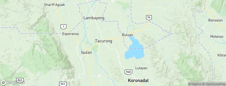 Kalandagan, Philippines Map