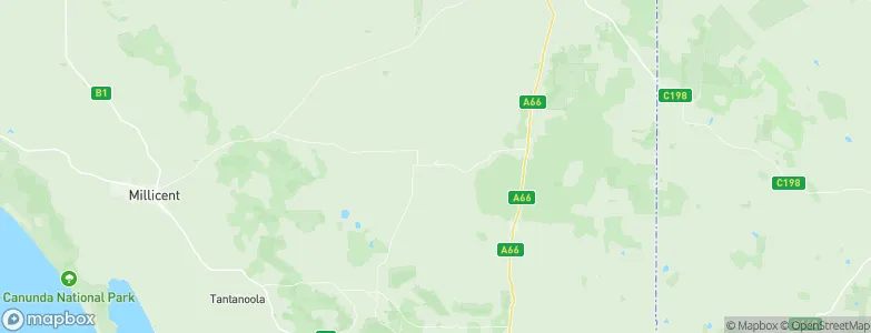Kalangadoo, Australia Map