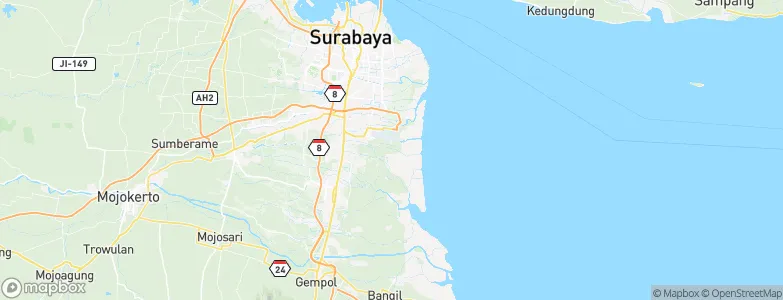Kalanganyartambak, Indonesia Map