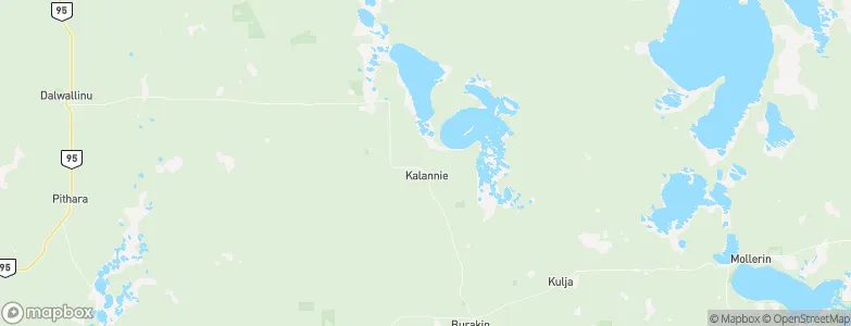 Kalannie, Australia Map