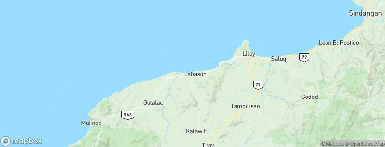 Kalawit, Philippines Map