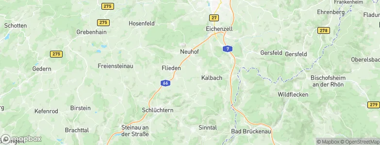 Kalbach, Germany Map