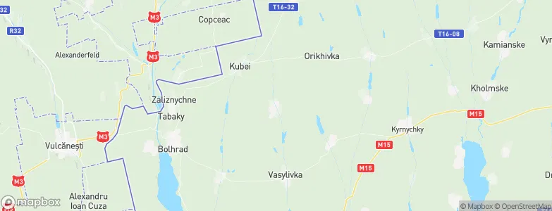 Kalcheva, Ukraine Map