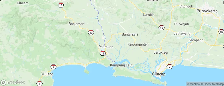 Kalenaren, Indonesia Map