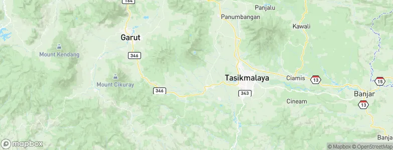 Kalieung, Indonesia Map