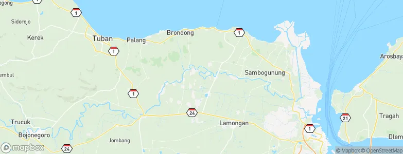 Kaligerman, Indonesia Map