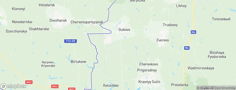 Kalinov, Russia Map