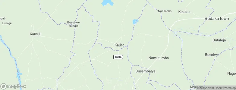 Kaliro, Uganda Map