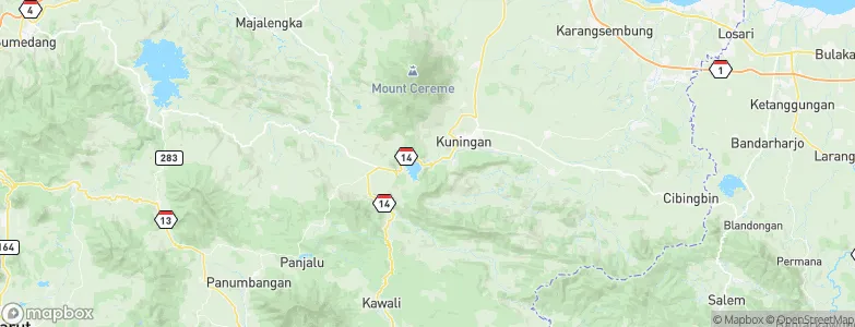 Kaliwon Kertawirama, Indonesia Map