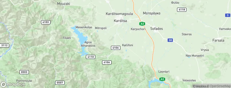 Kallíthiro, Greece Map